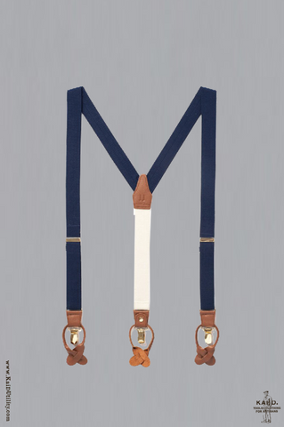 Classic Suspenders - Navy