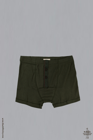 Boxer Brief - Dark Green - XL