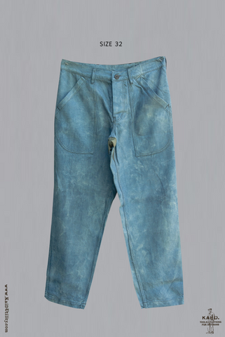 Fatigue Pants in Vintage Fabric - Faded Indigo