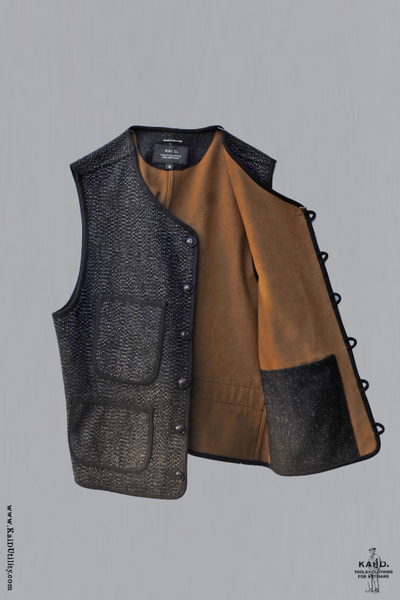 Cruiser Vest - Vintage Tweed - M