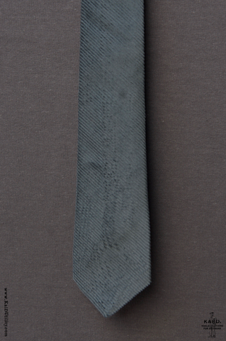 Corduroy Tie - Slate Blue