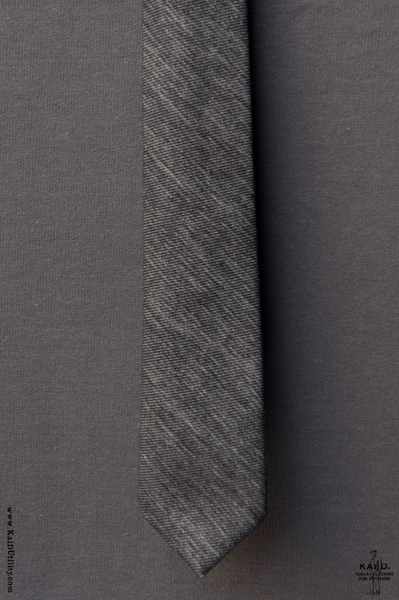 Silk Cotton Heather Twill Tie