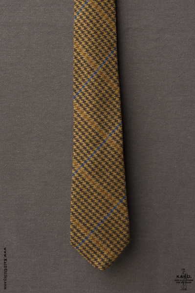 English Tweed Tie - Tan