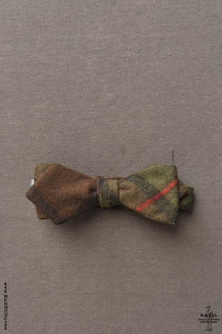 Wool Tartan Bow Tie