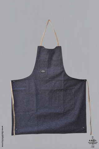 Artisan Apron - Herringbone Denim