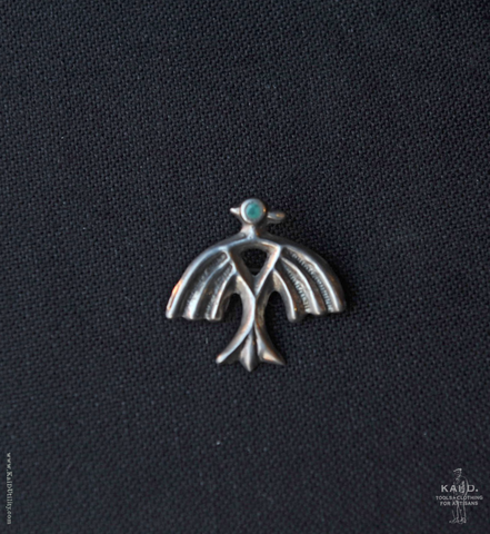 Sterling Silver Brooch - Thunderbird