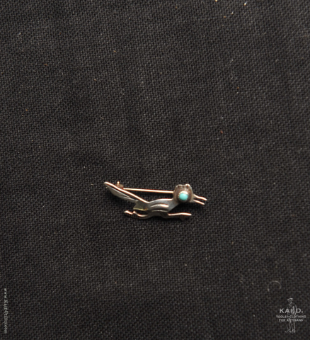 Sterling Silver Brooch - Peyote Bird