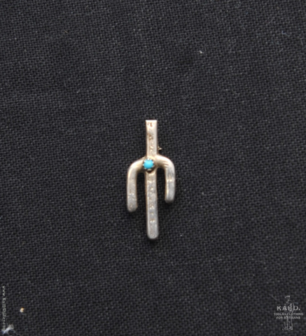 Sterling Silver Brooch - Cactus