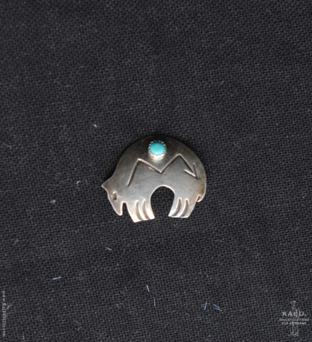 Sterling Silver Brooch - Bear