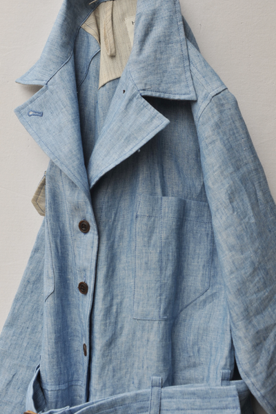Earhart Jumpsuit - Belgian Linen - XS, S, M