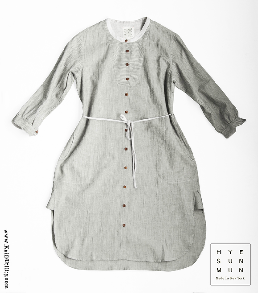 Mini Stripe French Gardener's Dress