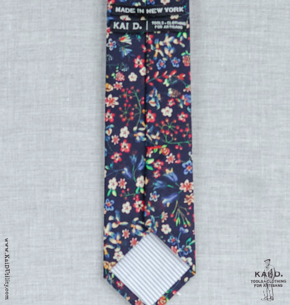 Cotton Floral Tie