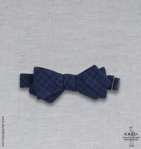 English Tweed Wool Bowtie