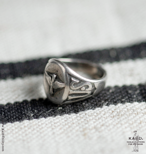 Vintage Airforce Ring - Size 9