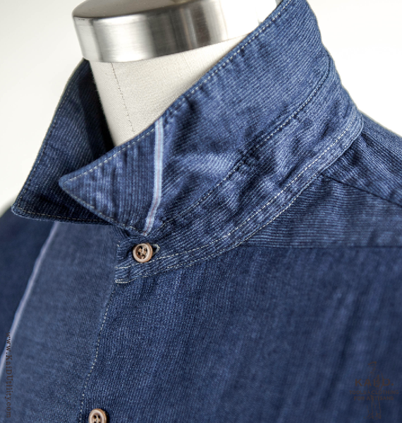 Wooster Placed Selvage Shirt