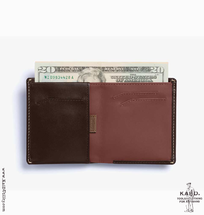 bellroy note sleeve slim leather wallet Kai D Utility — Bellroy
