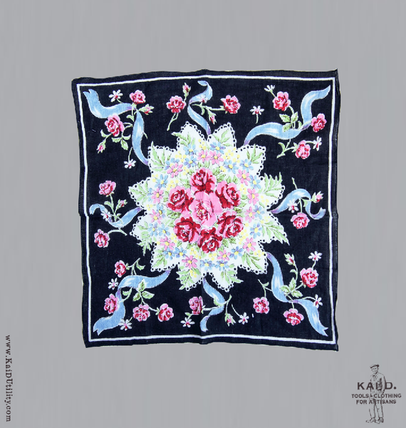 Floral Cotton Pocket Square