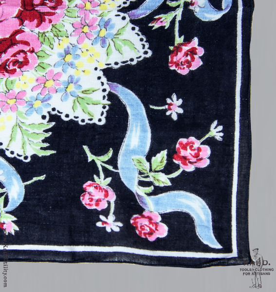 Floral Cotton Pocket Square