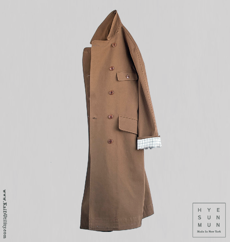 Keaton Dense Cotton Trench Coat
