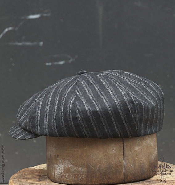 Peaky Hat - Shadow Stripe Wool - L
