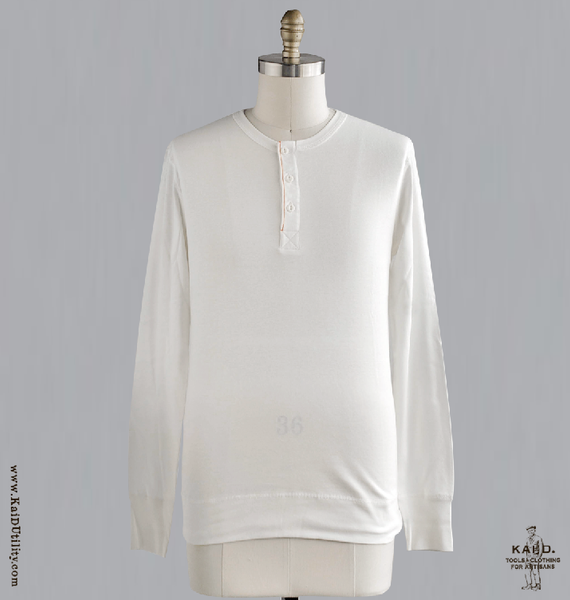 Henley Harri - White - XL