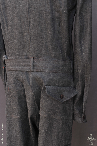 Lindbergh Flight Suit - Cotton linen denim - S, M, L, XL