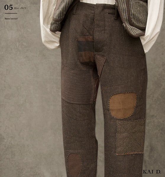 Boro Wool Pants - McNeal - 32 (slim cut)