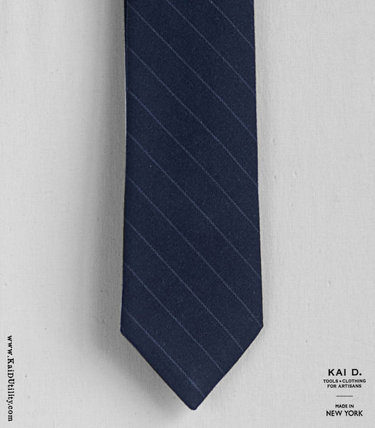 Cotton Tie - Wide Stripe